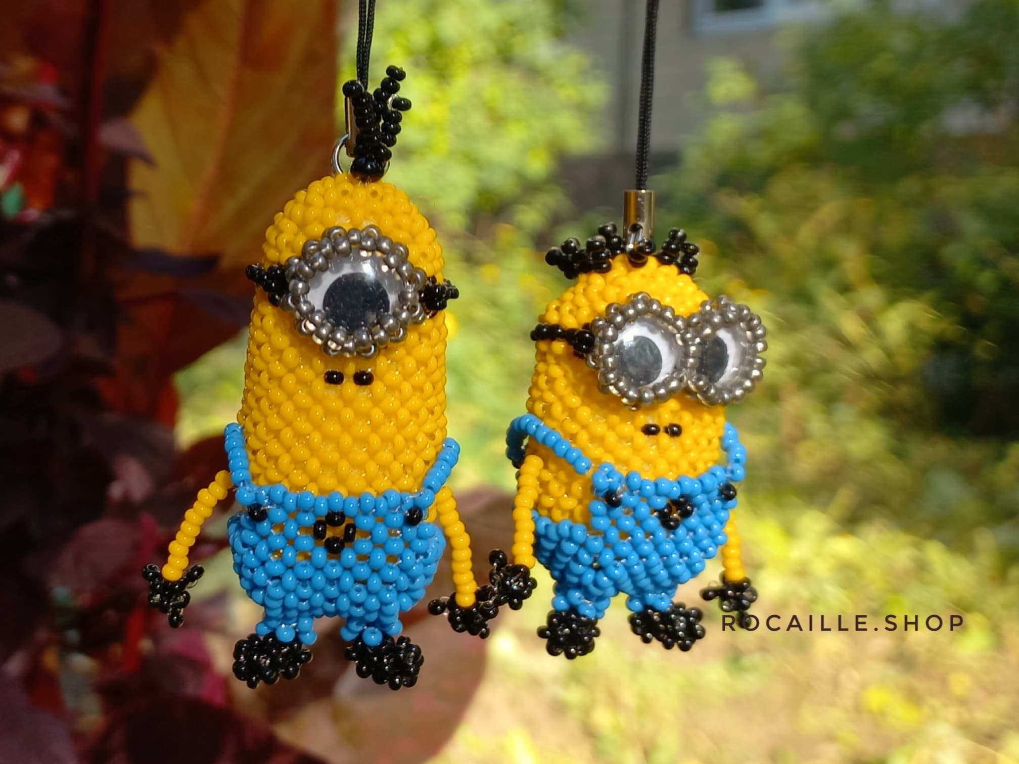 Minions made of beads
